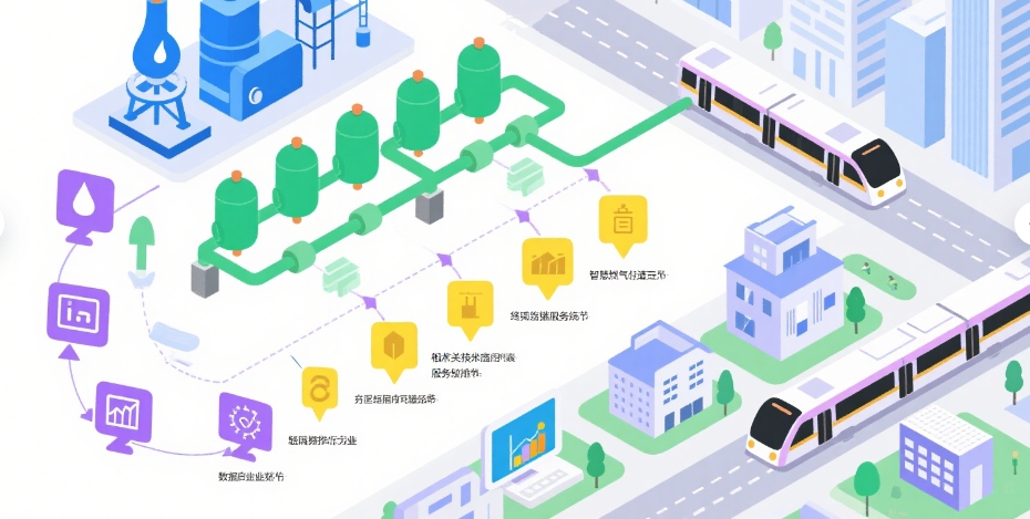 2025年智慧燃氣行業(yè)產業(yè)鏈結構及前景預測